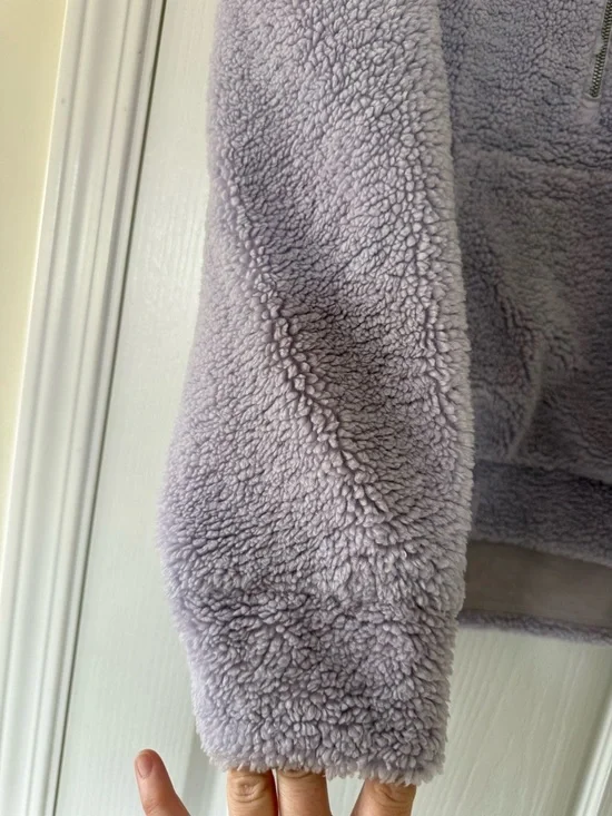 Lululemon Scuba Oversized Half Zip Fleece Pullover Lavender Purple - Picture 2 of 10